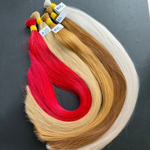 EXTENSIONES DE CABELLO HUMANO DONANTE CRUDO COLORES RECTOS NATURALES RUSOS ESLAVICO PREMIUM - Product Image 4