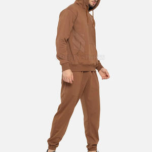 Survêtements de course légers 100% coton pour hommes Ensembles de style à fermeture éclair respirante pour la saison d'hiver Quantité en vrac confortable - Product Image 6