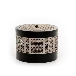 Cazuela martillada de acero inoxidable de lujo, olla caliente, plato para servir, calentador de alimentos, calentador de alimentos con aislamiento térmico, ollas de gran venta - Product Image 2