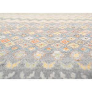 Tapis Manchaha Grande Surface Noué à la Main en Laine et Soie de Bambou, Motif Patchwork Gris et Noir pour la Maison, Salon, Couloir - Les-2188 9x12 - Product Image 3