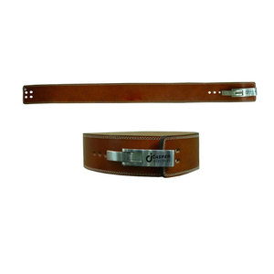 10mm Thick Cowhide Leather Waist <b>Trainer</b> Belt for Gym Powerlifting and Fitness with <b>Weight</b> Lifting Lever Buckle - Product Image 6