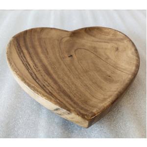 Kitchen Utensils Custom Solid Wood <b>Fruit</b> Bowl Eco-friendly <b>Wooden</b> Bowl Logo Custom Acacia Wood Round Shap Salad Bowl for Parties - Product Image 2