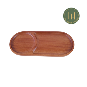 Cargador de madera ovalado rectangular nórdico clásico al por mayor fiesta en casa sirviendo platos de comida de fruta gran oferta diseño nórdico - Product Image 2