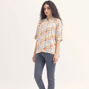 Camisas Casuales de Algodón con Logotipo Personalizado para Hombre 2021, Camisas de Manga Larga de Alta Calidad, Transpirables, con Cuello Alto, Lavado Dobby, Nueva Colección de Primavera - Product Image 6