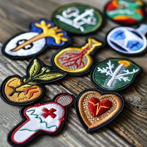 Parches bordados médicos personalizados - Product Image 6