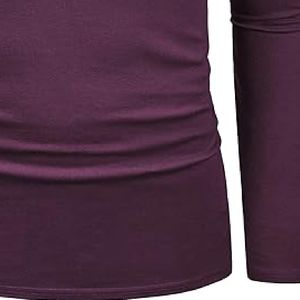 Pull-over à col ras du cou pour hommes Design en polyester tricoté pour le confort et le style - Product Image 2