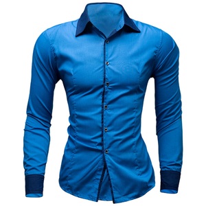 Dernier modèle de chemises respirantes pour hommes Chemise habillée pour homme de haute qualité produit de gros de rue populaire en coton polaire - Product Image 5