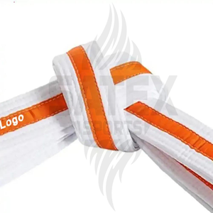 Cinturones de Graduación de Artes Marciales de Karate Personalizados de Alta Calidad, Color Liso, Poliéster/Algodón, Ligeros y Duraderos - Product Image 3