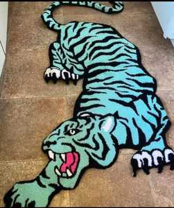 Tapis naturel en laine de Nouvelle-Zélande tafté à la main vente chaude prix d'usine anti-dérapant doux absorbant l'eau maison hôtel tapis pour sol - Product Image 2