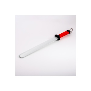 Afiladores de Acero Planos Duo de 30 cm Rojos NO12 - Herramienta de Alta Visibilidad para Afeitar y Pulir - Product Image 1