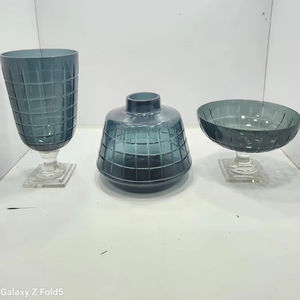 Lujo Decore Crystal Thal Votive Hurricane - Product Image 4