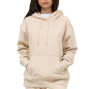 Sweats à capuche pour femmes avec votre logo, impression personnalisée, pull en molleton de coton surdimensionné pour les détaillants - Product Image 3