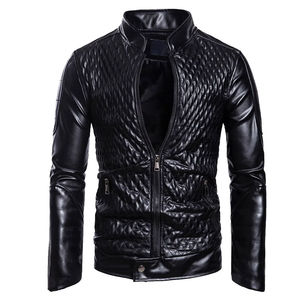 Best Selling Motorcycle Clothing 2024 New Style <b>Light</b> Weight <b>Waterproof</b> Reversible Windproof OEM Service Leather <b>Jackets</b> for Men - Product Image 1
