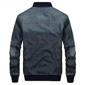 2024 New Fashion Wholesale Plain Men <b>Denim</b> <b>Jackets</b> Wholesale Top Quality Jeans <b>Jackets</b> for Sale High Quality - Product Image 2