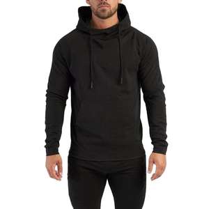 Sudadera con capucha para hombre con cremallera completa de alta calidad lisa al por mayor, ropa deportiva para entrenamiento, ropa con logotipo personalizado, sudaderas con capucha y sudaderas para hombre - Product Image 6