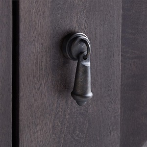 Aparador de Madera Maciza de 68 Pulgadas, Color Marrón Claro Envejecido, Ecológico, Resistente al Agua, Color Personalizable |   Cocina Duradera - Product Image 5