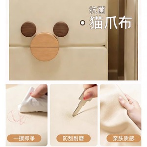 Comodino per <span class=keywords><strong>Cameretta</strong></span> Senza Formaldeide, Ecologico in Legno Massello, Sicuro per Bambini, Completamente Assemblato, Arredamento Salvaspazio - Product Image 3