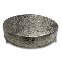 Maxery Vente Flash Présentoir à Gâteaux Moderne Design Feuille Nordique Taille et Forme Personnalisables Aluminium de Haute Qualité pour Hôtels et Restaurants