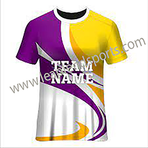 T-shirts unisexes à manches courtes personnalisés en coton 100% tricoté respirant et à séchage rapide - Product Image 2