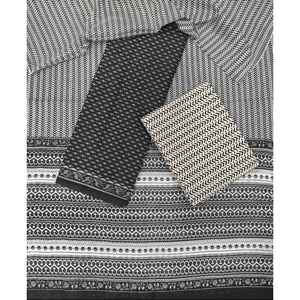 Conjunto de traje de algodón para mujer con estampado Jaipuri y dupatta de algodón - Product Image 1