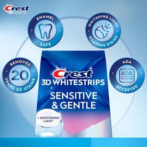 Buy Original CrestPro Health Advanced <b>Mouthwash</b> <b>Sensitive</b> + LED Light At-Home Teeth Whitening Kit - 14 Treatments - Product Image 2