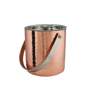 Cubo de Hielo de Metal Galvanizado de Lujo Moderno, Tamaño Personalizado, Diseño Floral Ecológico, Capacidad de 5L para Fiestas - Venta al por Mayor en India - Product Image 3