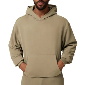 Sweats à capuche personnalisés pour hommes Streetwear Pullover Hoodies Heavyweight Oversize Style Impression de logo personnalisé Capuche Fabricant Processus Impex - Product Image 3