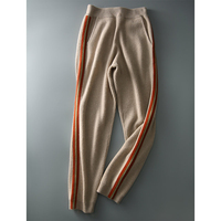 Nouveau modèle Sweat à capuche côtelé et pantalon de jogging en cachemire pour femmes