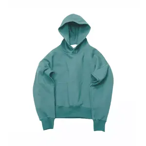 Sudadera Personalizada de Cuello Redondo, Estilo Urbano, de Alta Calidad, Gruesa, Lisa - Product Image 3