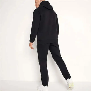 Vêtements de sport personnalisés pour hommes Survêtement confortable deux pièces pour hommes - Product Image 4