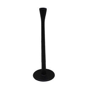 Bougeoir conique en métal noir le plus vendu de forme carrée pour la décoration de maison et de mariage en vrac fait à la main - Product Image 5
