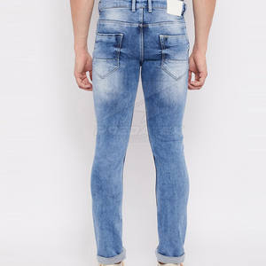 Bajo MOQ Servicio OEM Personalizado Su Propio Diseño Jeans Pantalones Último Diseño Jeans Pantalones Para Hombres - Product Image 4