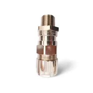 Prensaestopas de latón de doble compresión a prueba de explosiones para sellado de entrada de cable disponibles a precio mayorista - Product Image 4