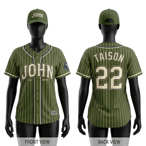 เสื้อเบสบอลหญิง พรีเมียม ผ้าโพลีเอสเตอร์ 180 GSM ระบายอากาศได้ดี สีฟ้าอ่อน แขนเสื้อตัดต่อสีตัดกัน ปักโลโก้ตามสั่ง - Product Image 5