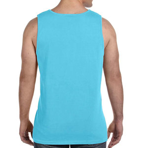 Loose Fit Transpirable Tank Top Azul Hombre - Product Image 2