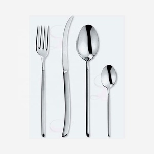 Couverts en argent de qualité supérieure avec poignée en argenterie design de luxe unique look moderne ensemble de couverts - Product Image 2