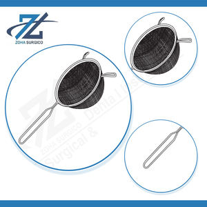 Ensemble d'instruments chirurgicaux en acier inoxydable de haute qualité tamis 203mm X 50mm fabricant certifié CE manuel du Pakistan - Product Image 4