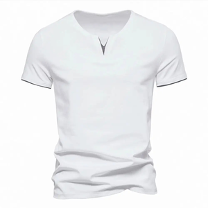 2025 alta calidad peso pesado 100% algodón de talla grande camisetas de hombre sublimación Lisa personalizada en blanco Unisex camiseta de gran tamaño - Product Image 1