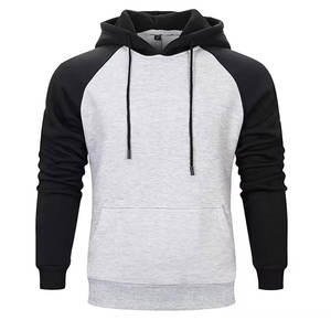 Style chaud hommes portent en différentes couleurs confortable 2 tons couleur sweats à capuche thermique nouveauté manches longues Sport mâle sweat à capuche décontracté - Product Image 4