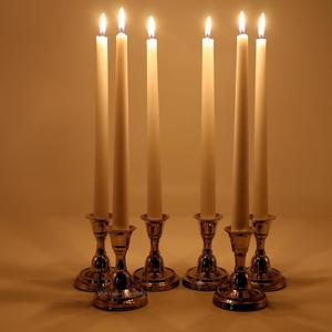 Bougeoir conique en métal de haute qualité cône de bougie décoratif à la main pour décor de noël et de mariage - Product Image 6