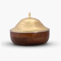 Plat à gratin de luxe moderne arabe, en acier inoxydable, taille/forme/couleur personnalisées, écologique, compatible gaz et induction