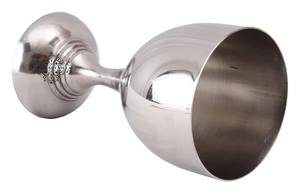 European Style Golden <b>Metal</b> Embossed Wine Goblet Barware Liquor Cup with <b>Straw</b> Accessory for Drinkware - Product Image 2