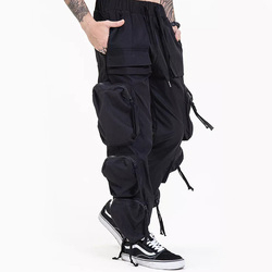 Pantalones de chándal Hombres Pantalones de chándal OEM Venta al por mayor Ligero Pantalones de chándal personalizados Algodón Spandex Elástico - Product Image 5