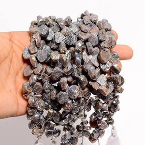 Perles lisses de pierres précieuses coeur arc-en-ciel noir enduit, perles arc-en-ciel pour la fabrication de bijoux, perles arc-en-ciel noires, bijoux de perles de pierres précieuses - Product Image 5