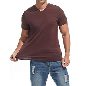 เสื้อยืดผ้าฝ้ายโอเวอร์ไซส์สำหรับผู้ชายพิมพ์ลายปักโลโก้ตามสั่งและบริการ OEM สำหรับสวมใส่ในฤดูร้อน - Product Image 3