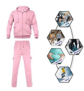 Nouvelle mode d'hiver coupe-vent survêtement pour hommes motif solide col à capuche coupe-vent pour le cyclisme et la course à pied OEM entretenu - Product Image 5