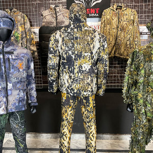 Chaqueta de traje de caza verde personalizada de primera calidad con pantalón fabricado para ropa de exterior - Product Image 2