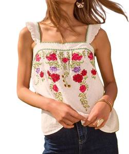 เสื้อกล้ามระบายอากาศได้ดีของผู้หญิงเสื้อกล้ามที่กำหนดสีและการออกแบบที่แตกต่างกันระบายอากาศได้ชุดลำลองออกกำลังกายและโรงยิม - Product Image 6