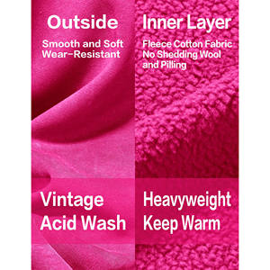 Mode personnalisée 100% coton grande taille sweats à capuche pour hommes pull surdimensionné coutures contrastées sweat à capuche brodé unisexe sweats à capuche pour hommes - Product Image 5