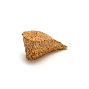 Kukesi Cork Custom Shoe Accessories Cork Sole Wedge For Shoes